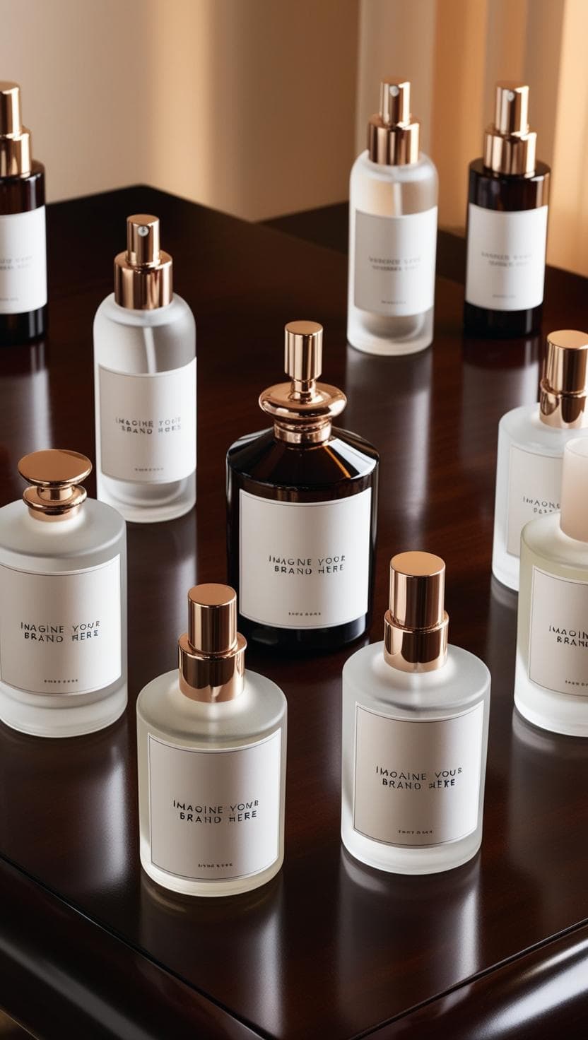 Custom white-label perfume bottle manufactured by CIPL - Example 43 of our B2B fragrance manufacturing portfolio showcasing private label perfume solutions