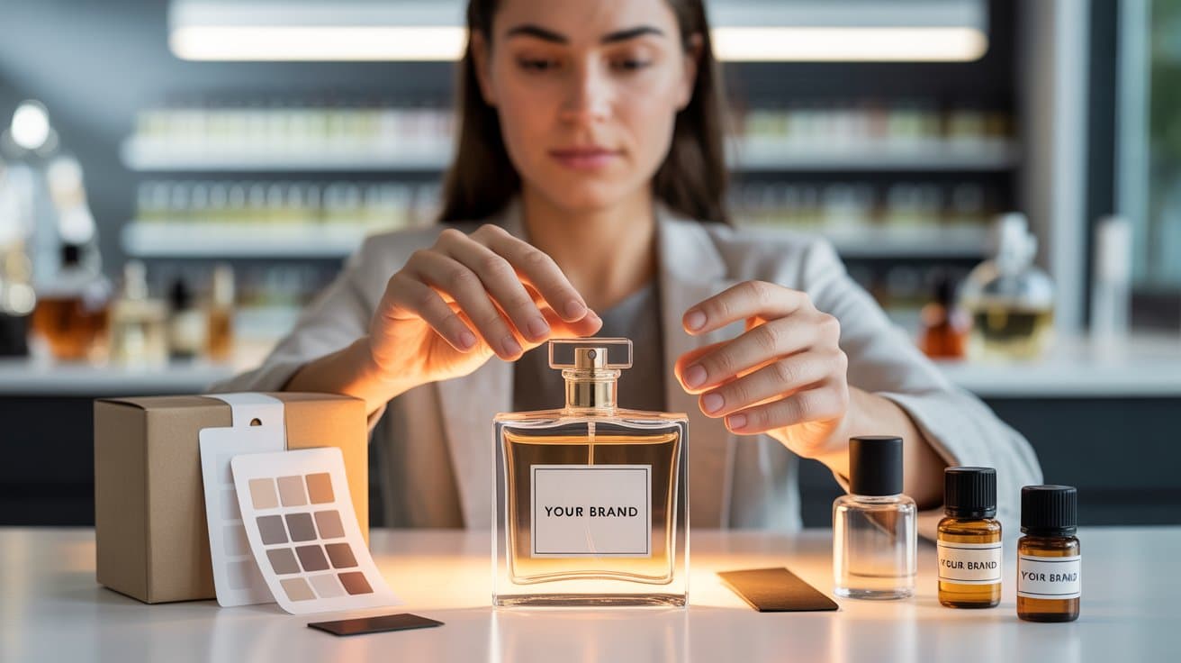 Private label perfume solutions - Comprehensive white-label manufacturing services with custom branding and packaging